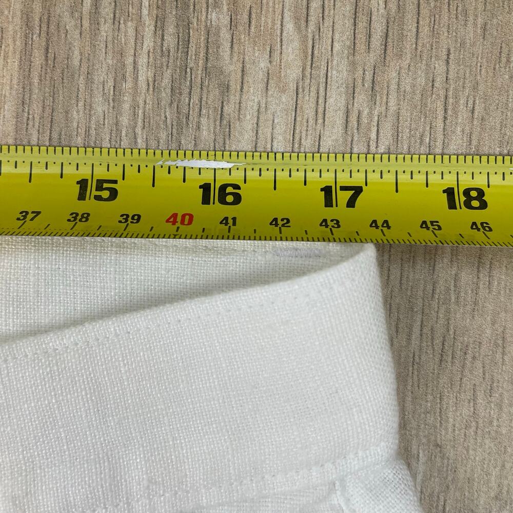 Todd Snyder NWT White Vintage Straight Fit 5-Pocket Linen Pants Men's 33/32 - Picture 9 of 14